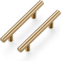 5 in Cabinet Pulls Champagne Bronze Stainless Steel - Durable 55 Pack