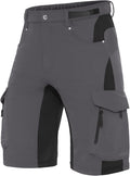 Men's Outdoor Quick Dry Stretchy Hiking Shorts for Men - 6 Pockets