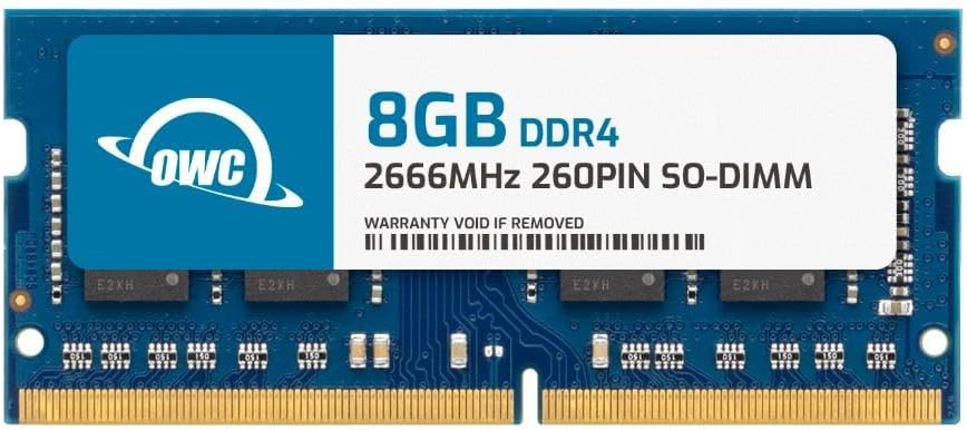 OWC 8GB DDR4 2666MHz Laptop Memory Upgrade for Enhanced Performance