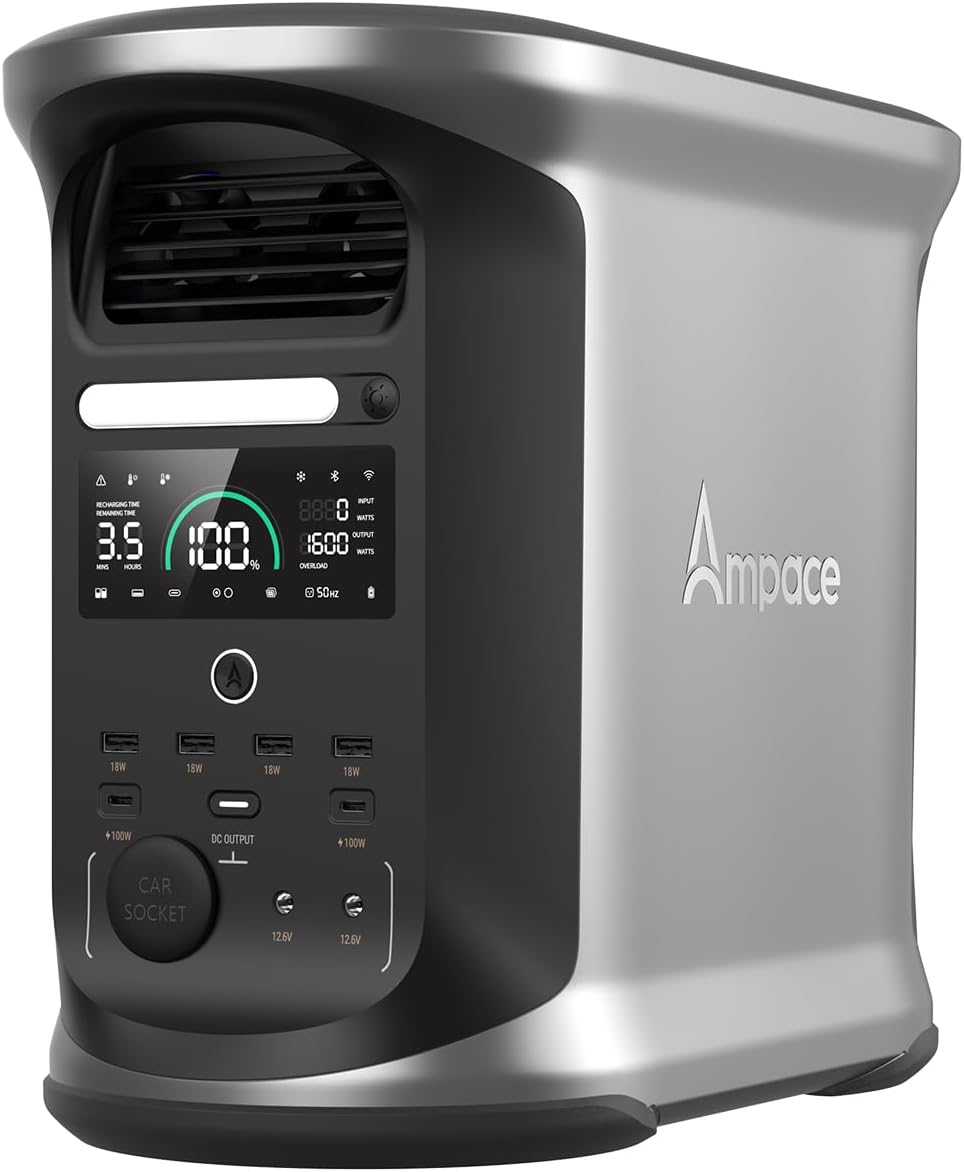 Rapid Charge 1462Wh Power Station AMPACE