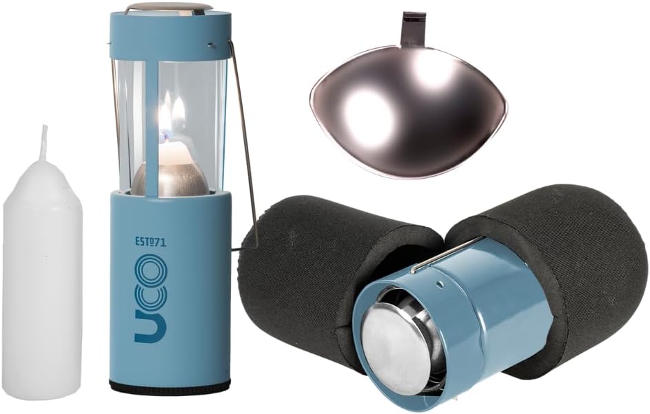 UCO Original Candle Lantern Kit for Camping and Emergencies
