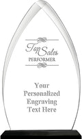 Crown Awards Gateway Skyline Acrylic Trophy Award - Engraved 6.75in