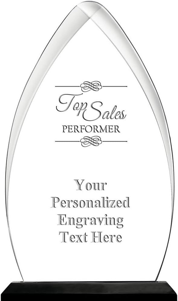 Customizable Gateway Skyline Acrylic Trophy Award for Recognition