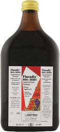 Floradix Iron & Herbs Liquid Iron Supplement - Plant-Based Energy