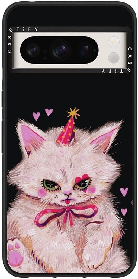 CASETiFY Impact Case for Google Pixel 8 Pro - Clown Kitty Design