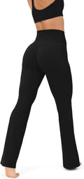 High Waisted Flare Leggings for Women - Buttery Soft Flared Yoga Pant