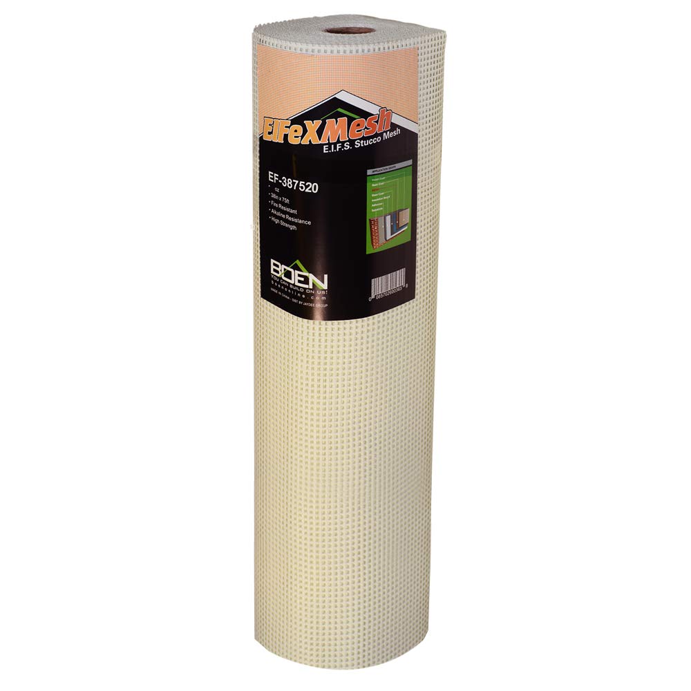 Boen Non-Adhesive EIFS Stucco Mesh for Durable Crack Repair