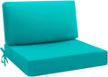 Outdoor Cushions for Patio Furniture 26.5 x 26.5 Peacock Blue
