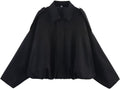 Trendy Faux Suede Bomber Jacket for Women by Xunger for Casual Wear