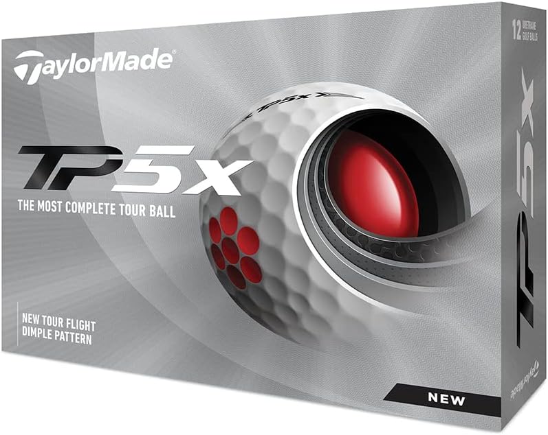 TaylorMade TP5 & TP5x Golf Balls for Unmatched Performance