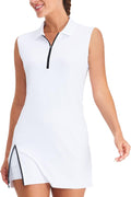 Hiverlay Tennis Dresses for Women with Built-in Shorts - Athletic UPF