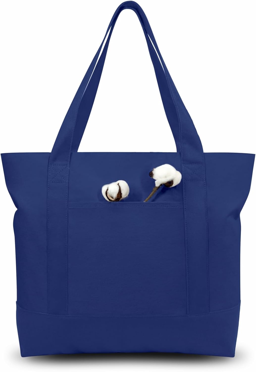 TOPDesign 30-Pack Canvas Tote Bags for Reusable Grocery Shopping