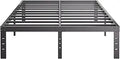 California King Metal Bed Frame Platform - Noise Free, No Box Spring