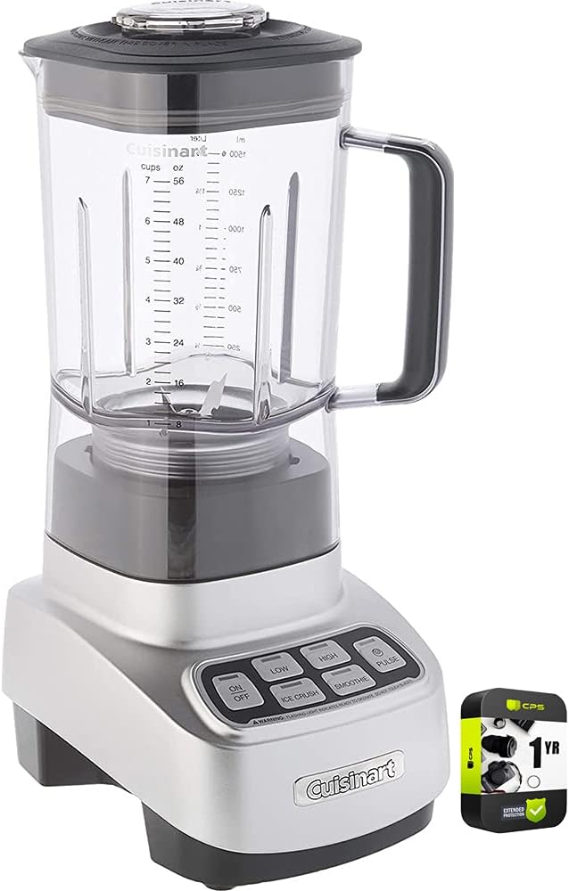 Cuisinart Silver Blender: 1 HP Power Boost