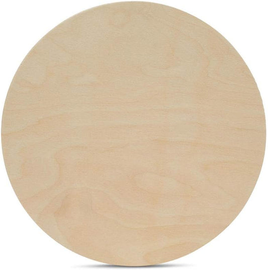 Wood Circles 14 inch Unfinished Birch Plaques for Crafts
