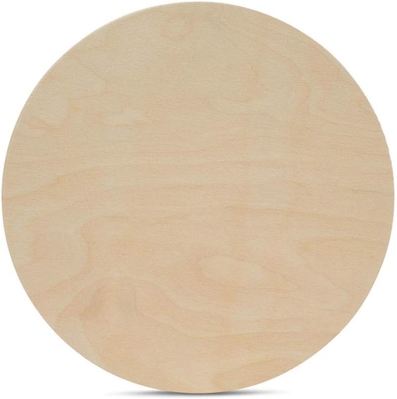 Wood Circles 14 inch Unfinished Birch Plaques for Crafts