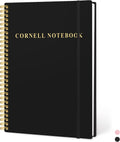 Cornell Notes Notebook College Spiral Notebook for Note Taking