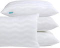 Bed Pillows King Size Set of 4 - Adjustable Hotel-Quality Comfort