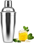 Stainless Steel Cocktail Shaker with Strainer - Mix Margaritas Easily!