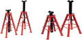 Sunex 10-Ton High and Medium Height Pin Type Jack Stands Bundle