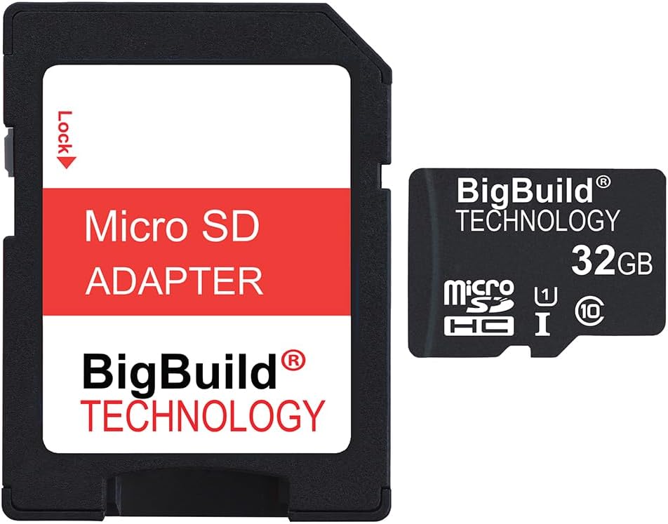 Fast 32GB microSDHC Card for  Tablets - BigBuild Tech