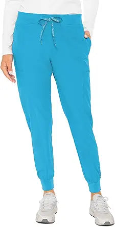 Med Couture Nurse Scrub Jogger Pants for Women with 4 Pockets