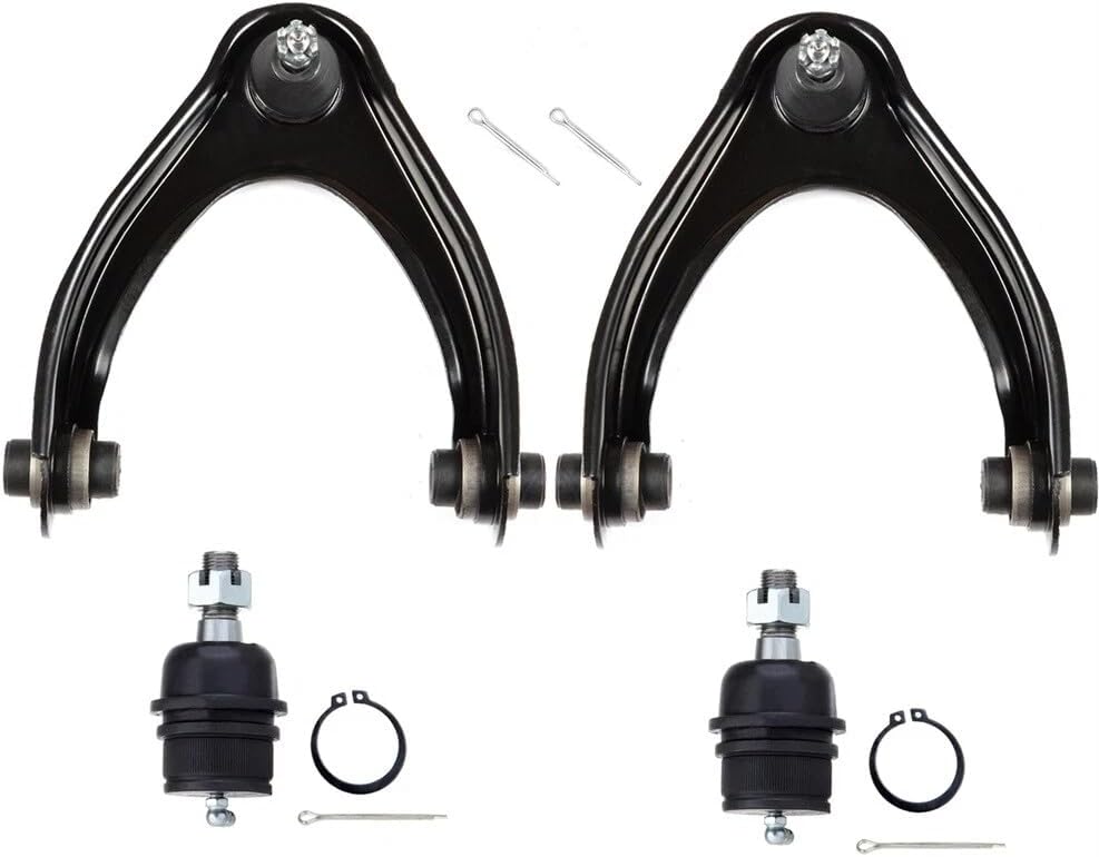 4pc Front Upper Control Arm And Ball Joint Suspension Set