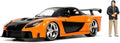 Jada Toys Fast & Furious 1:24 1995 Mazda RX-7 Widebody Die-cast Car w