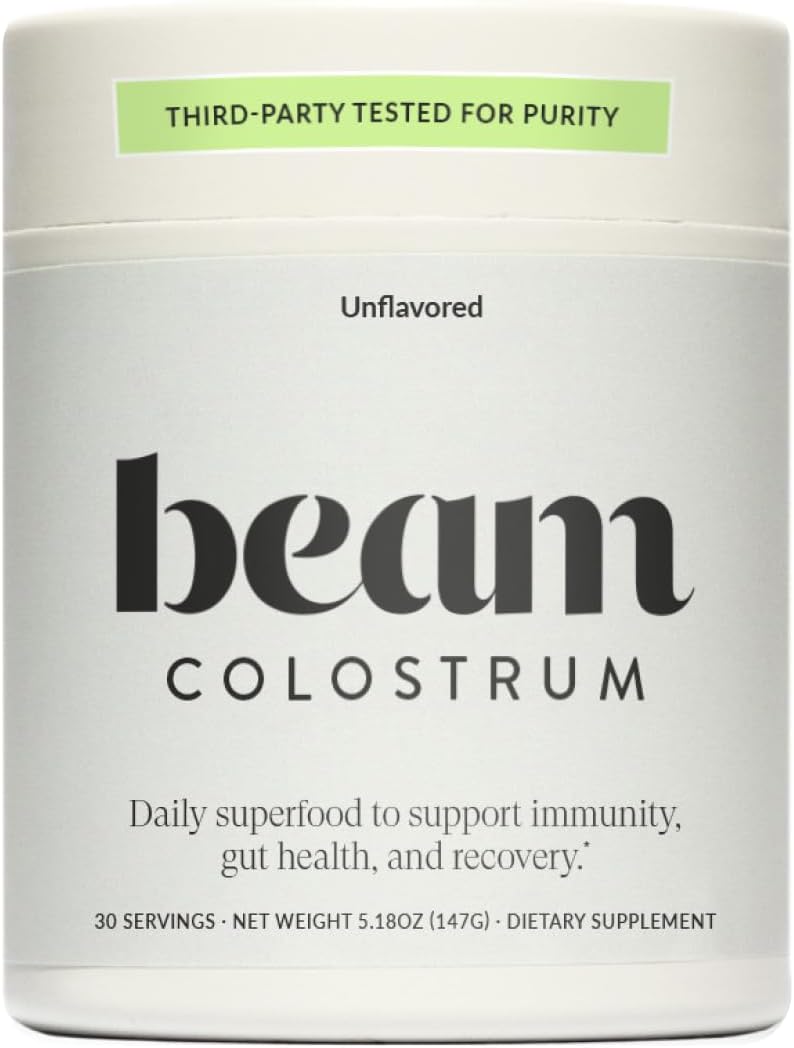 Beam Colostrum Powder for Gut Health and Immune Support