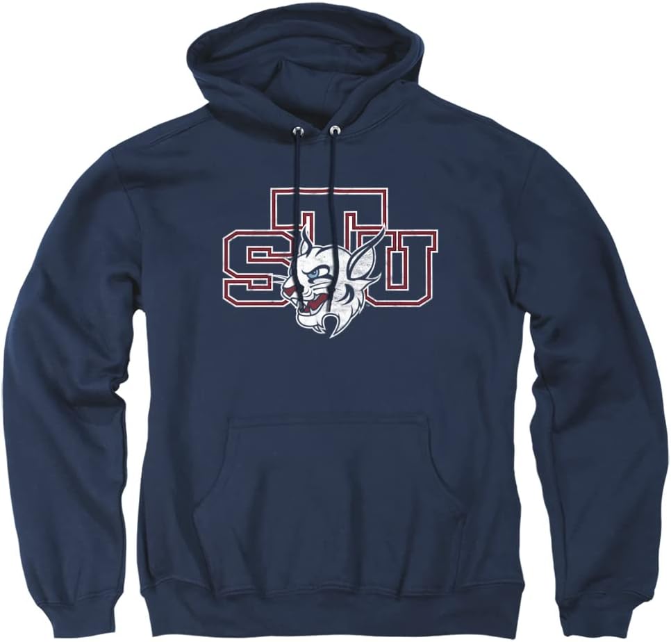 Official Collegiate Distressed Primary Logo Hoodie for Fans