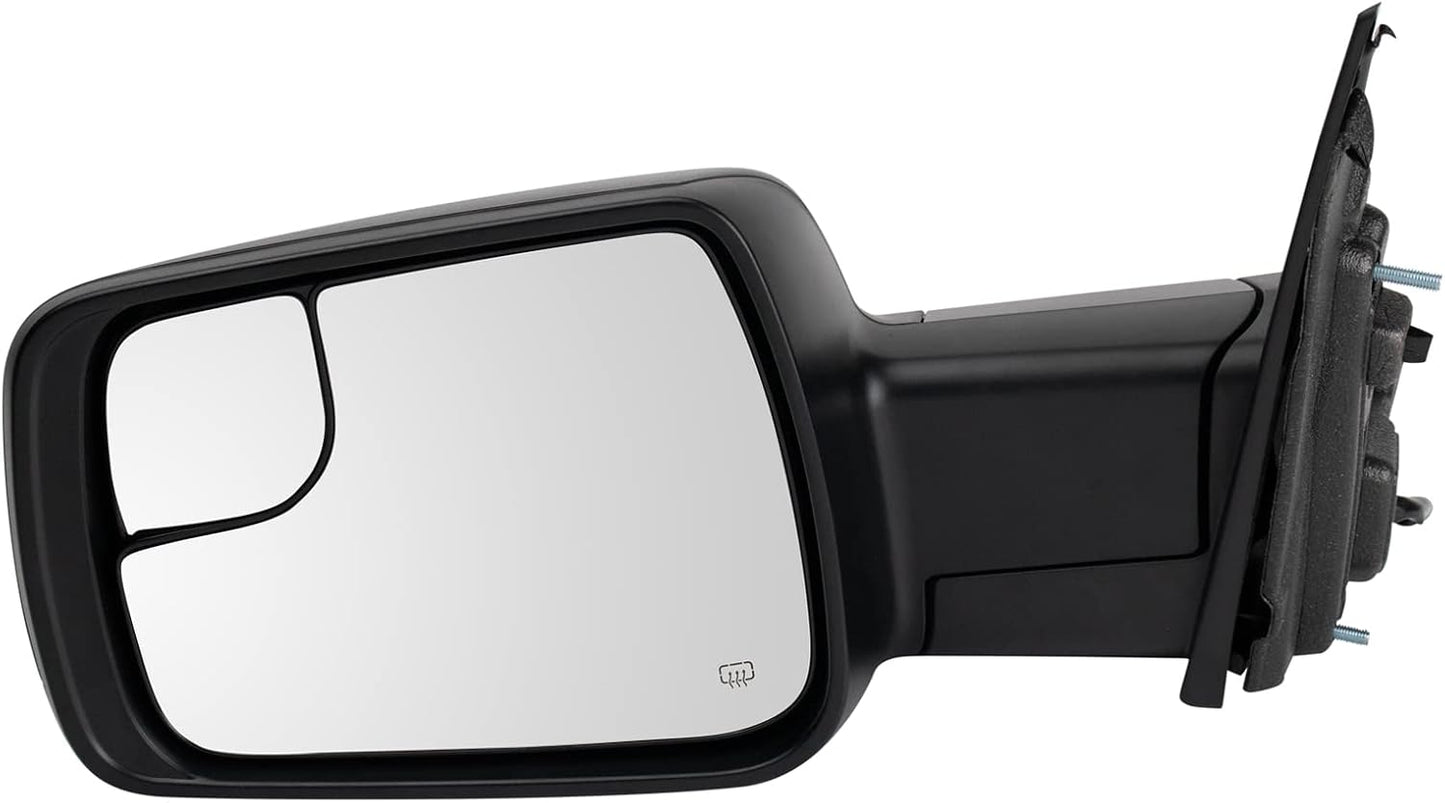 TRQ Driver Side Power Heated Manual Folding Mirror for Ram 1500