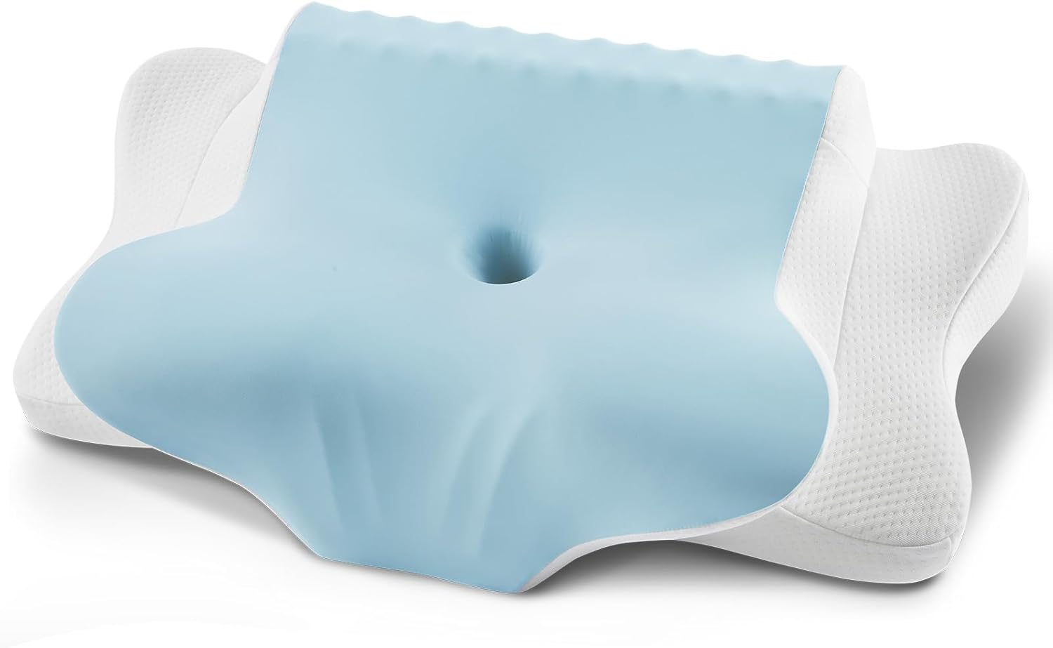 Cervical Pillow for Neck Pain Relief with Cooling Memory Foam