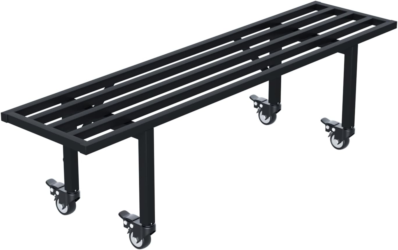Heavy Duty Metal Plant Stand with Wheels for Indoor and Garden