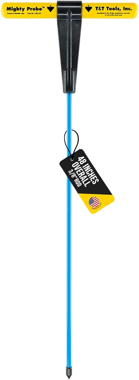 T&T Tools 48-Inch Mighty Probe for Soil Testing and Landscaping
