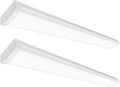 4FT LED Wraparound Light 2PK - Bright 5520LM, 3 CCT Selectable