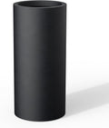 Kante 23.6 in Tall Cylindrical Concrete Planter - Large Modern Pot