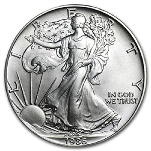 1986 American Silver Eagle .999 Fine Silver Dollar Uncirculated