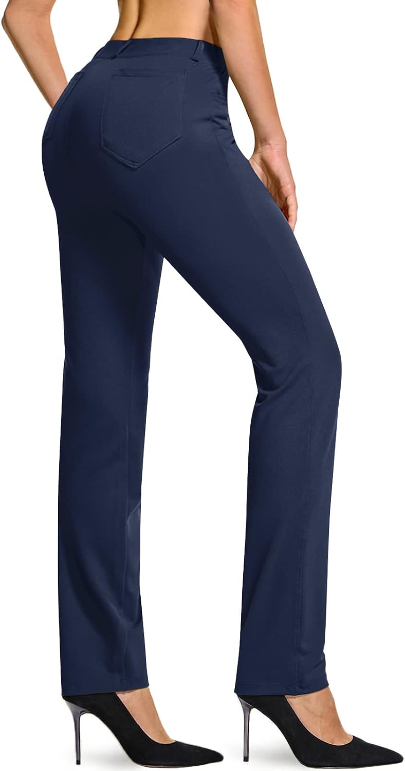 TSLA Women's Yoga & Dress Pants for Office and Casual Wear