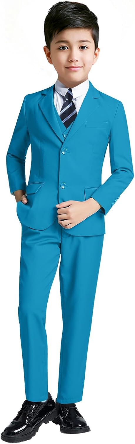 YuanLu Boys Suit for Kids Tuxedo Wedding Ring Bearer Outfit
