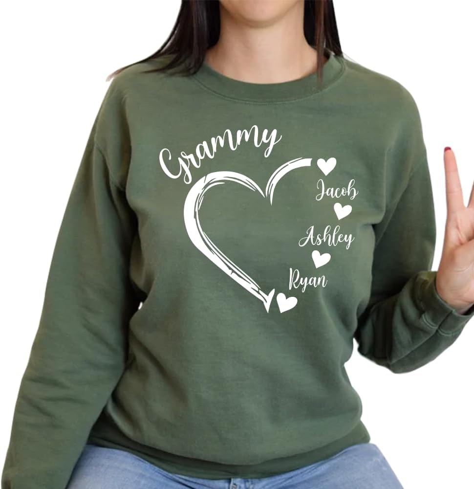 Custom Nana VLAMO Shirt | Personalized Grandma Sweatshirt 
