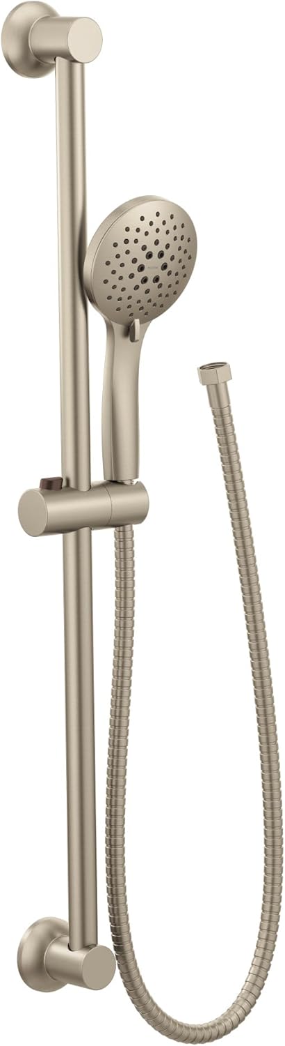 Moen Brushed Nickel Eco-Performance 5-Function Shower Head