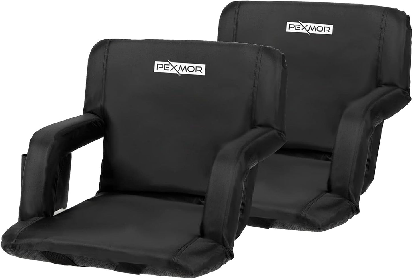 PEXMOR Folding Stadium Seats for Bleachers with Back Support