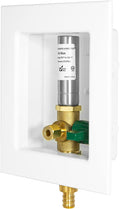 Effortless Ice Maker Box with Installed Ball Valve