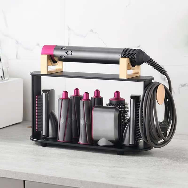Queenscus Gold Countertop Organizer - Styler & Tool Holder