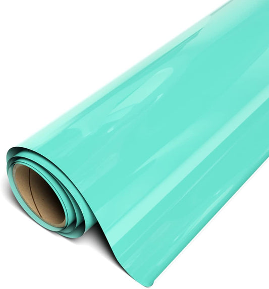Retro Mint Heat Transfer Vinyl - 15ft Roll - CPSIA Certified
