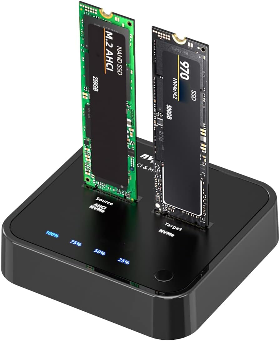 ISHEEP K3016P2 NVMe AHCI Cloner Duplicator for SSDs