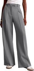 NIMIN Women Wide Leg Pants High Waisted Dressy Work Trousers