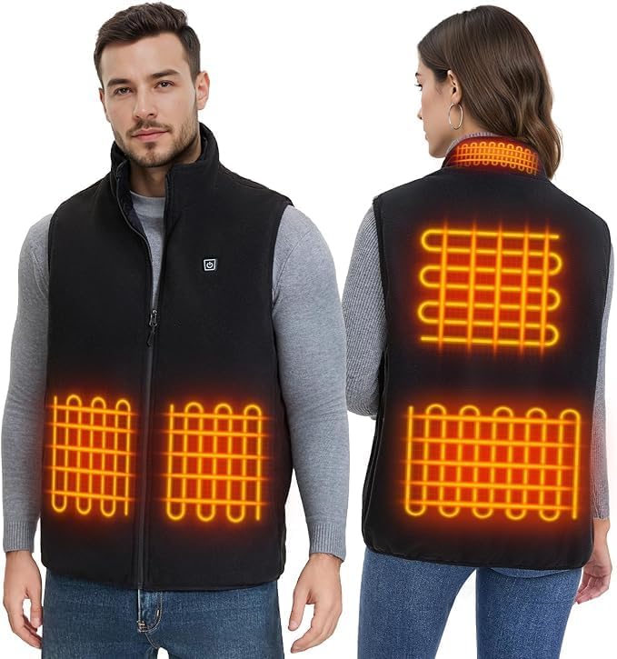 Heated Vest for Men and Women with 16000mAh Battery Life