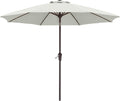 ABCCANOPY 9ft Outdoor Patio Umbrella - Sturdy Shade for Decks