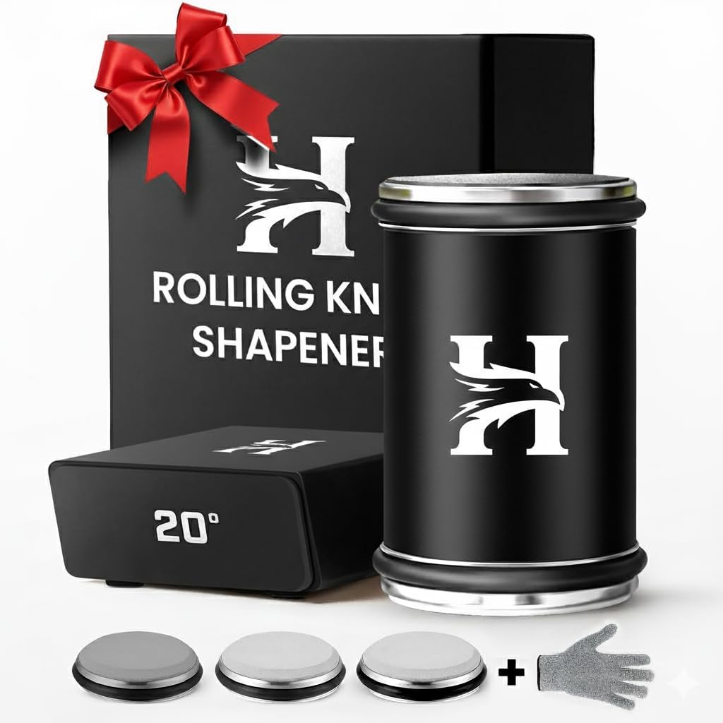 High Carbon Stainless Steel Rolling Knife Sharpener for Precision